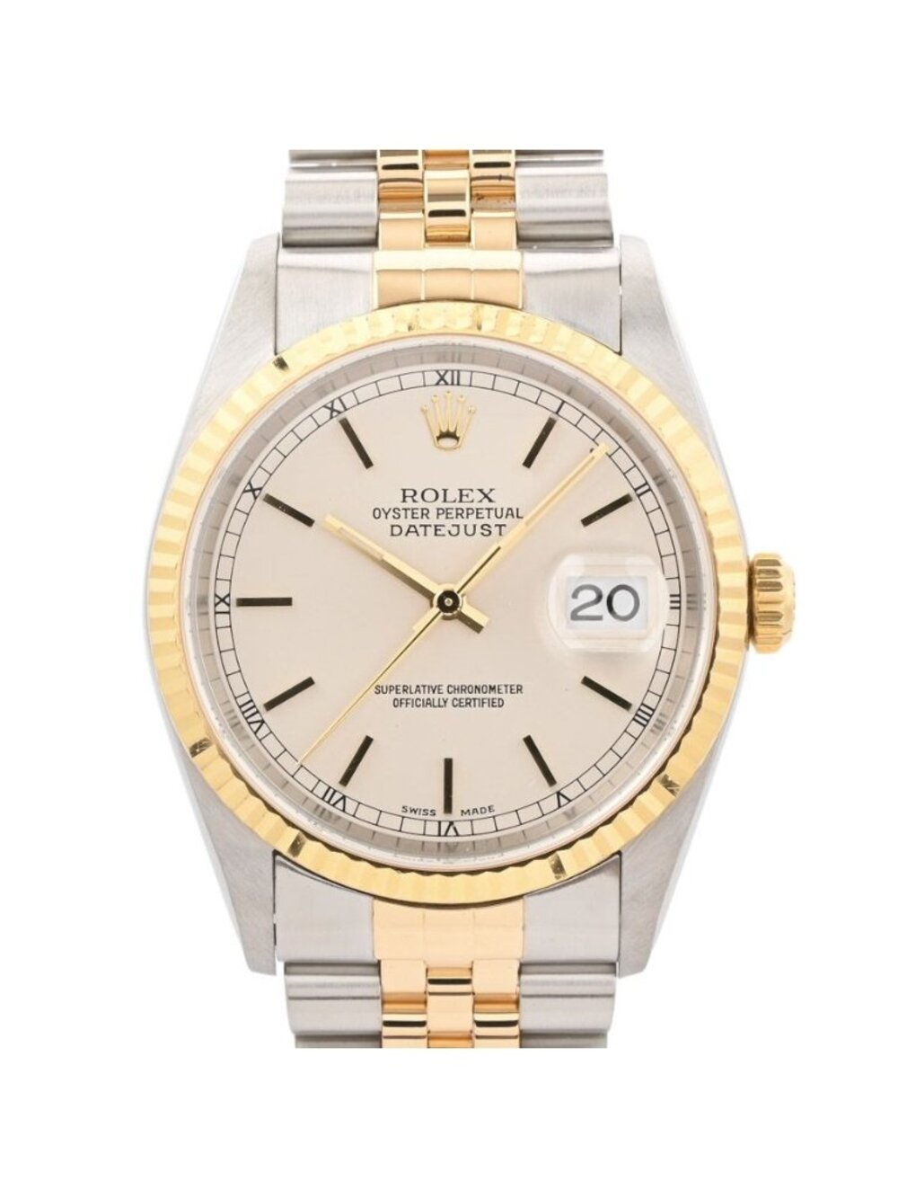 Rolex Watch Datejust Gold